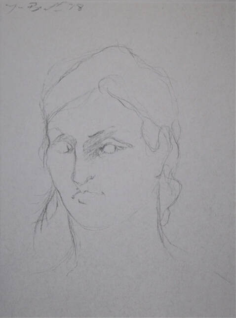 line drawing, picasso drawing, master draftsman, classical portraiture, noe badillo artist, the artist's muse, sketchbook pages of famous artists